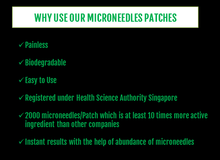 hyaluronic acid microneedles patch